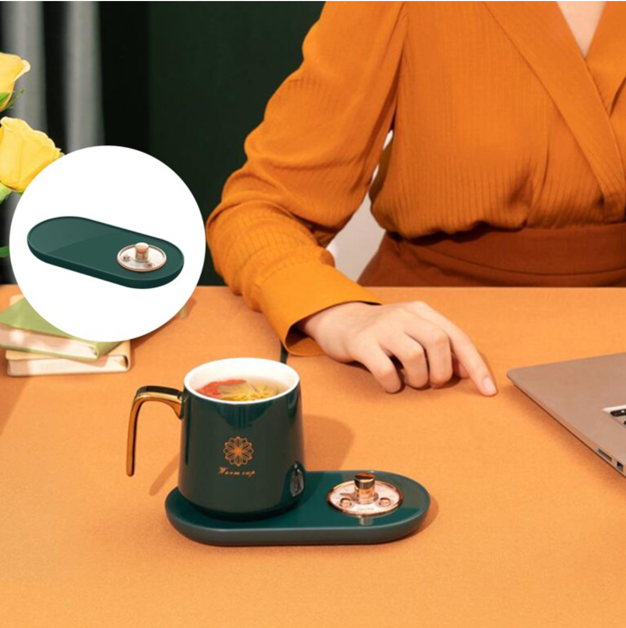FABULOSO CALENTADOR ELECTRICO PARA TAZAS CON USB