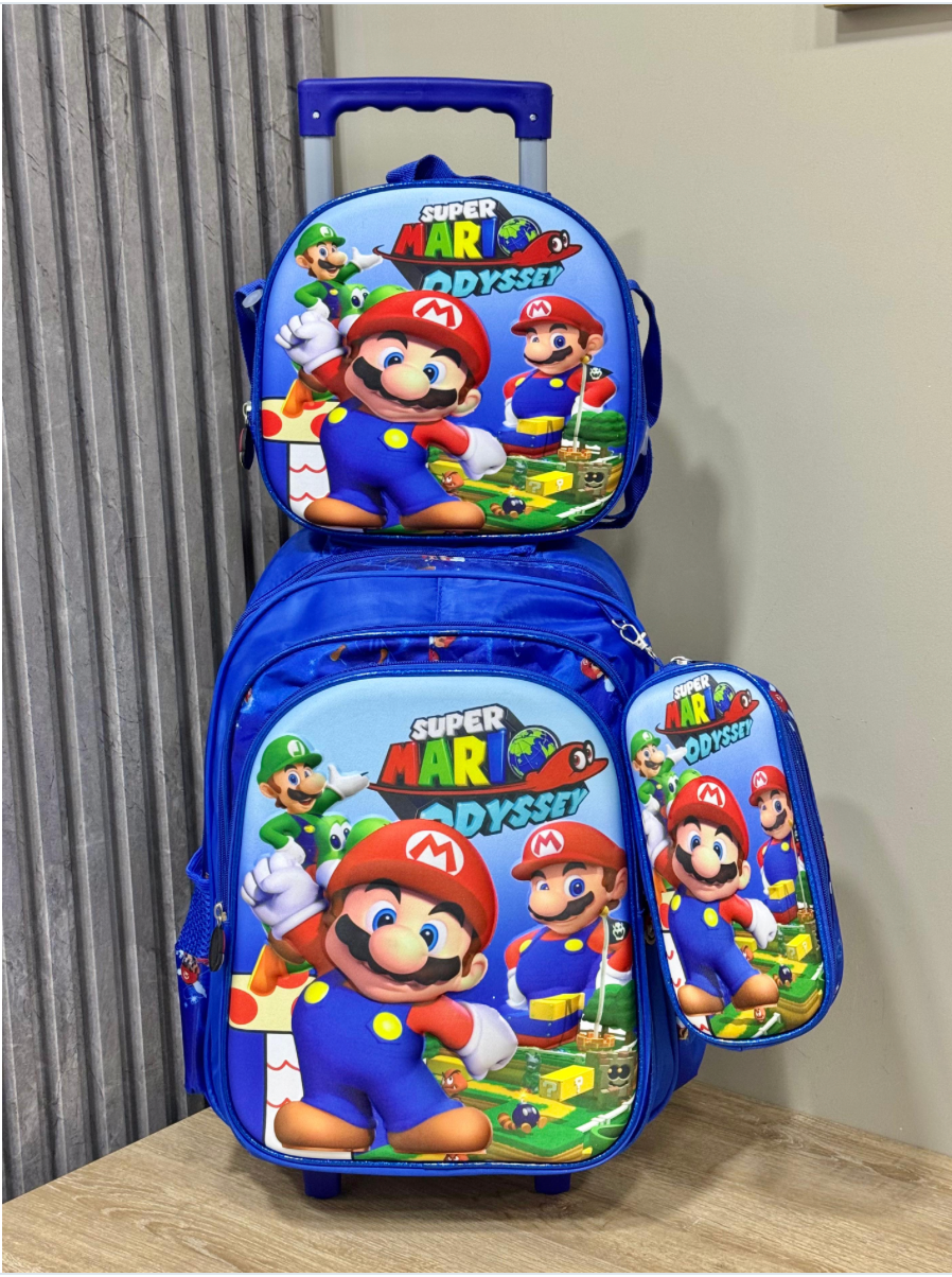 Morral Trio de Ruedas 3D