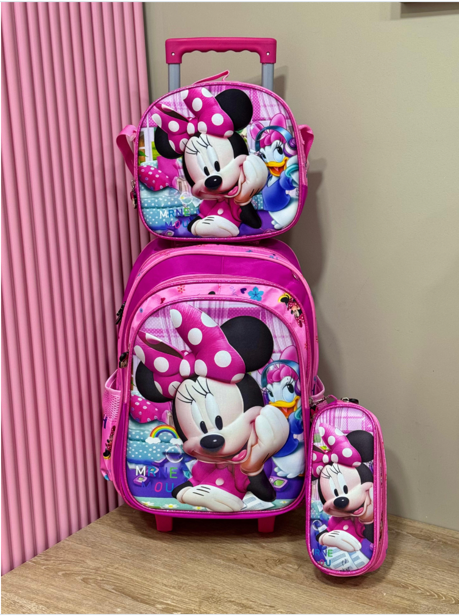Morral Trio de Ruedas 3D