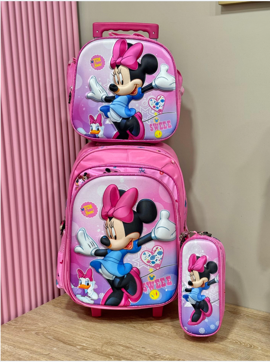 Morral Trio de Ruedas 3D