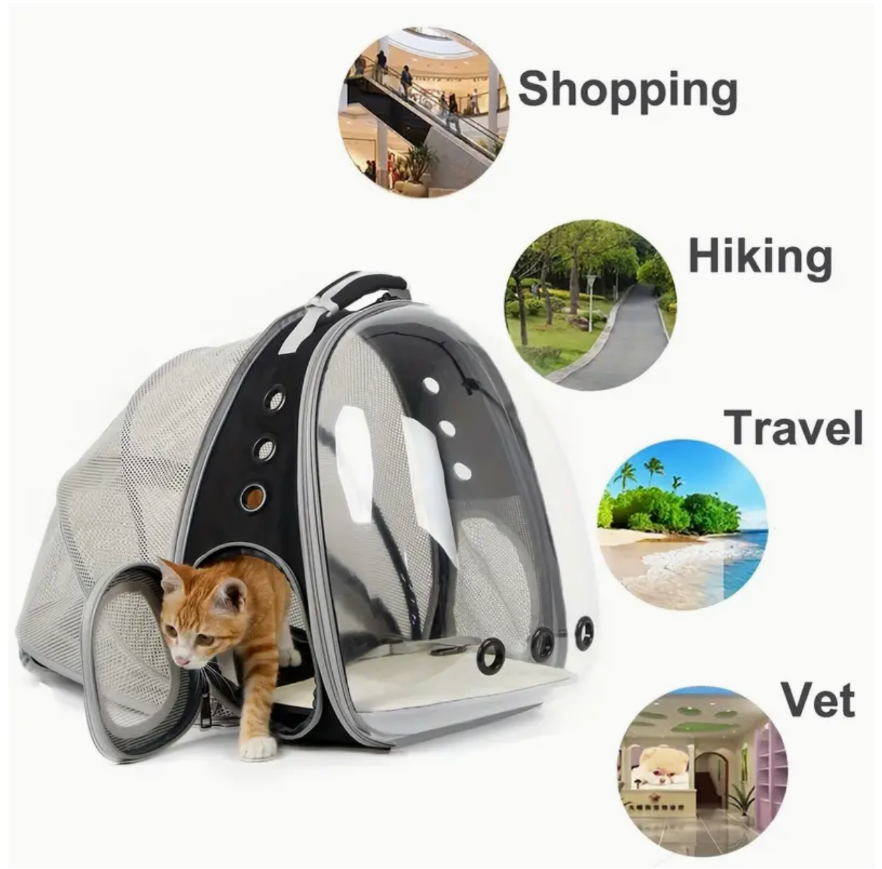 Morral Expandible Para Mascotas