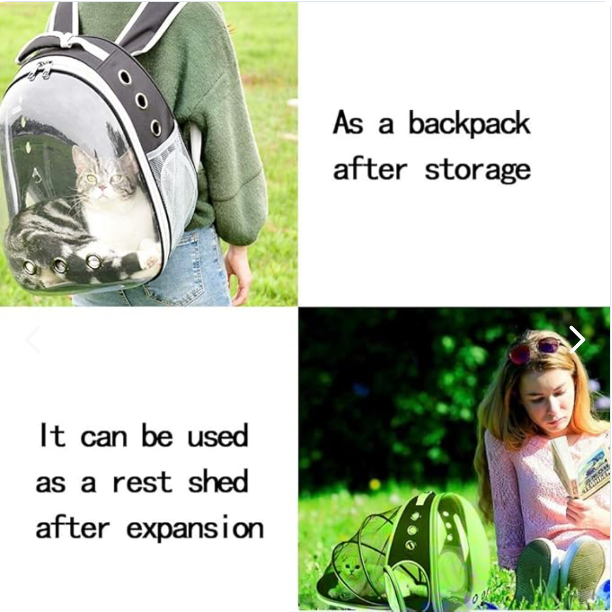 Morral Expandible Para Mascotas