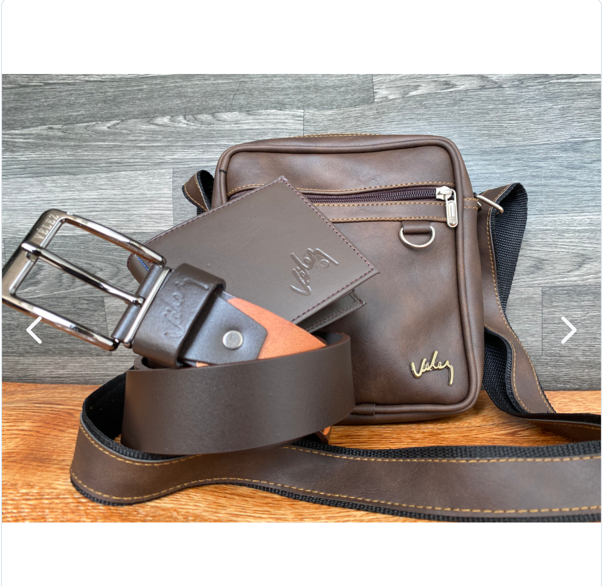 Trio Bolso 21 cm Correa Billetera