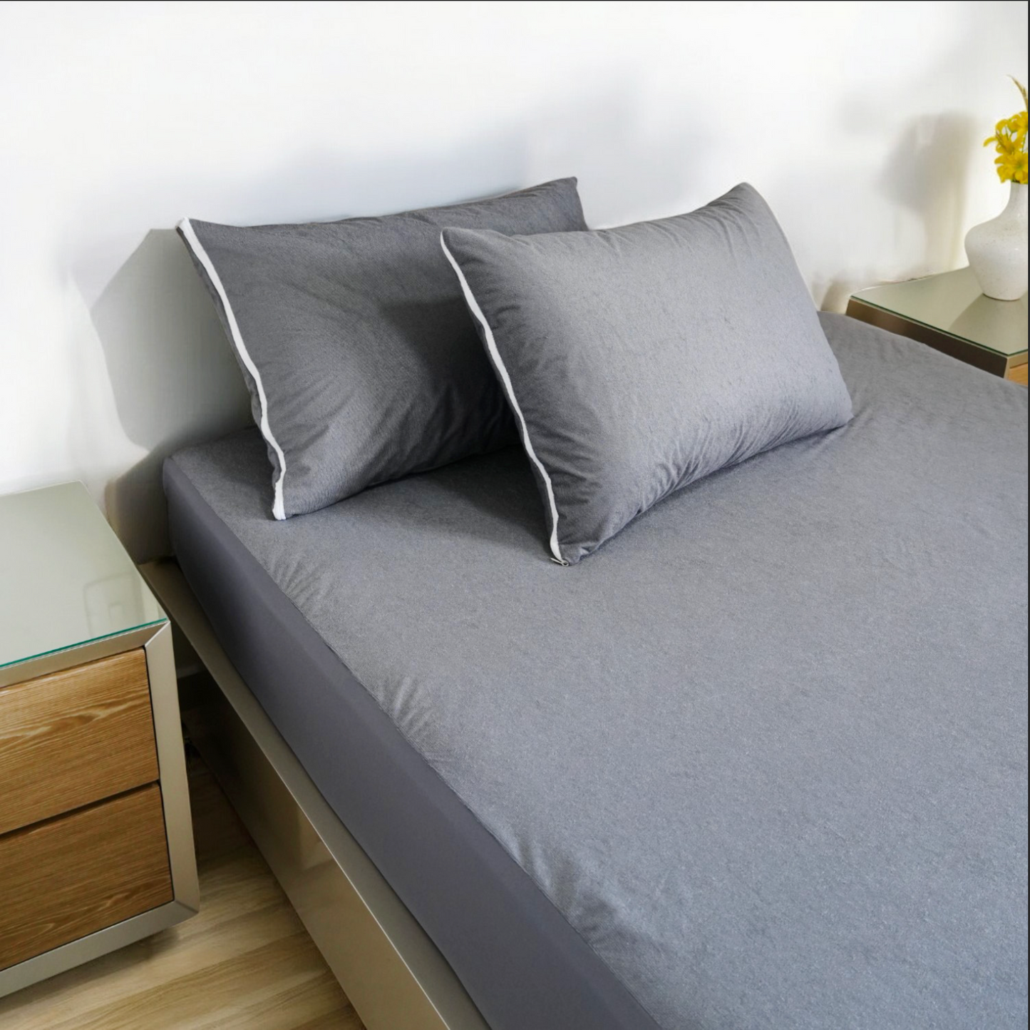 NUEVO PROTECTOR DE COLCHON IMPERMEABLE+2 FUNDAS