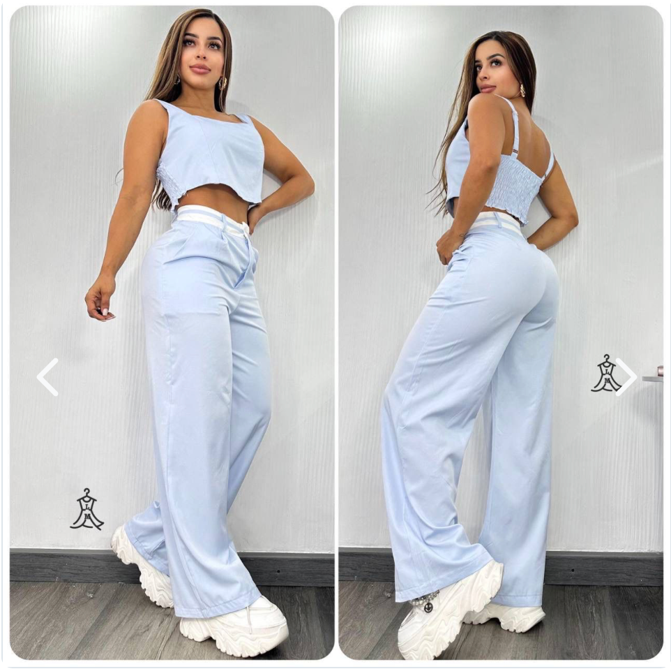 Nuevo Conjunto 2 piezas Pantalon y Blusa