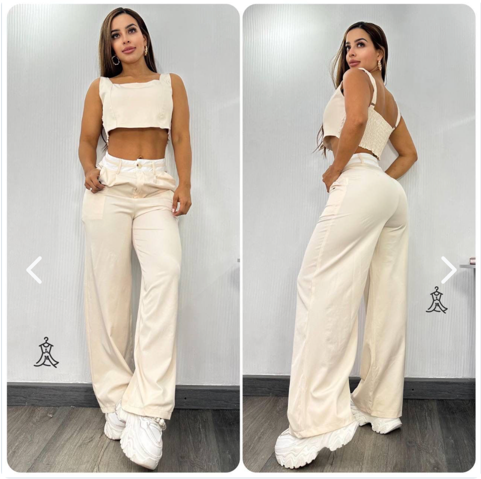 Nuevo Conjunto 2 piezas Pantalon y Blusa