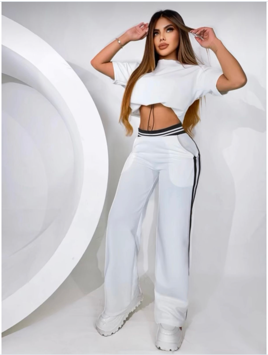Conjunto pantalón y blusa Safari