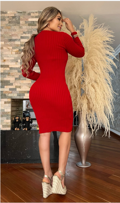 Vestido tejido
