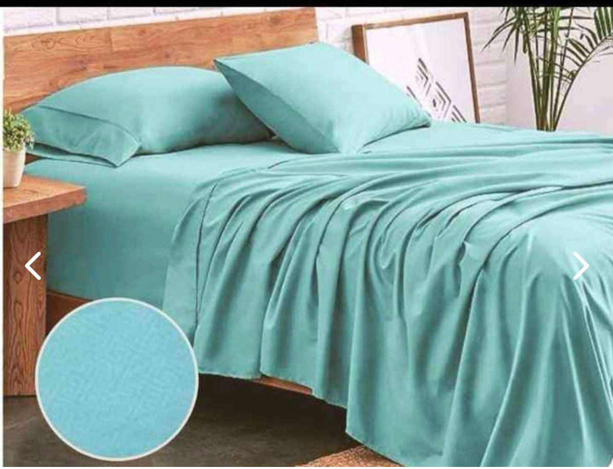 COMBO SABANAS HOTELERAS 600 HILOS + 2 ALMOHADAS