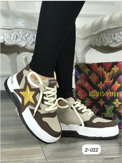 NUEVOS TENIS FASHION ESTRELLA