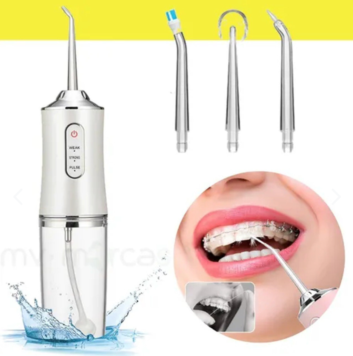 Irrigador Bucal Portátil Limpieza Dental