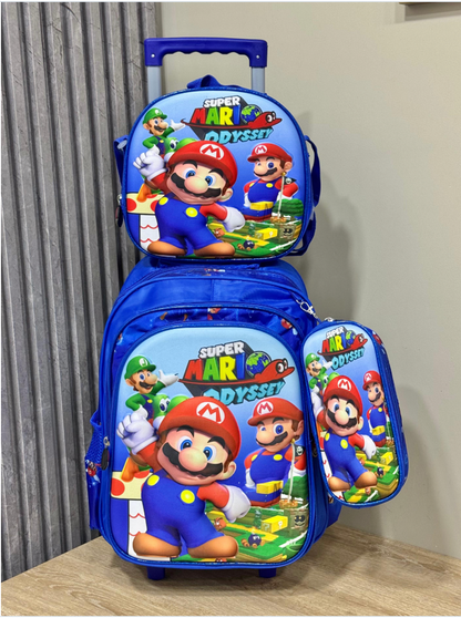 Morral Trio de Ruedas 3D
