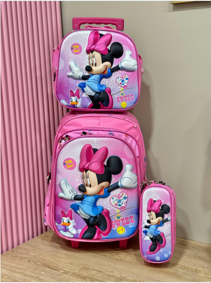 Morral Trio de Ruedas 3D