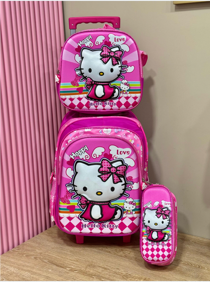 Morral Trio de Ruedas 3D