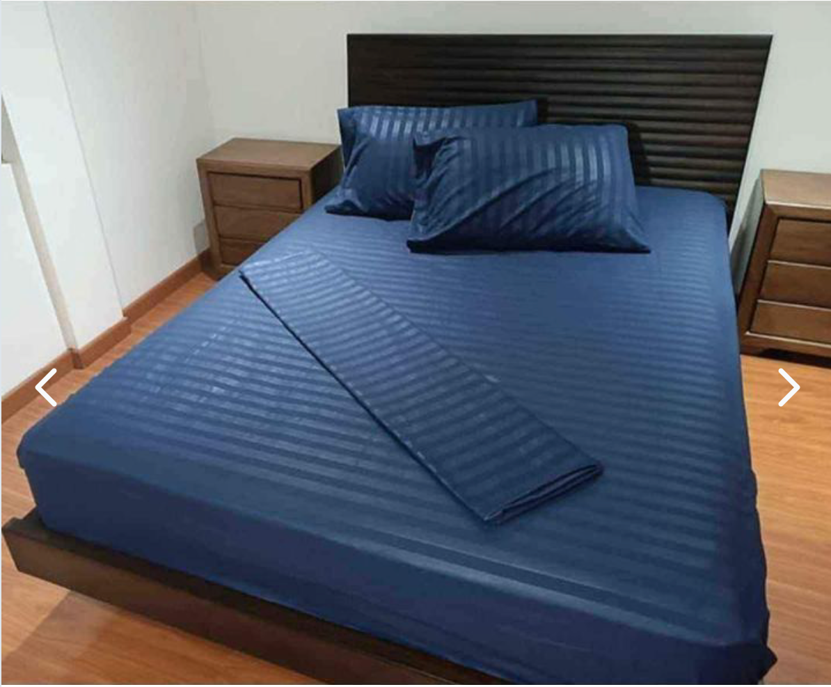 COMBO SABANAS HOTELERAS 600 HILOS + 2 ALMOHADAS