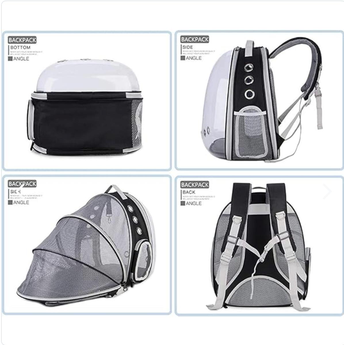 Morral Expandible Para Mascotas