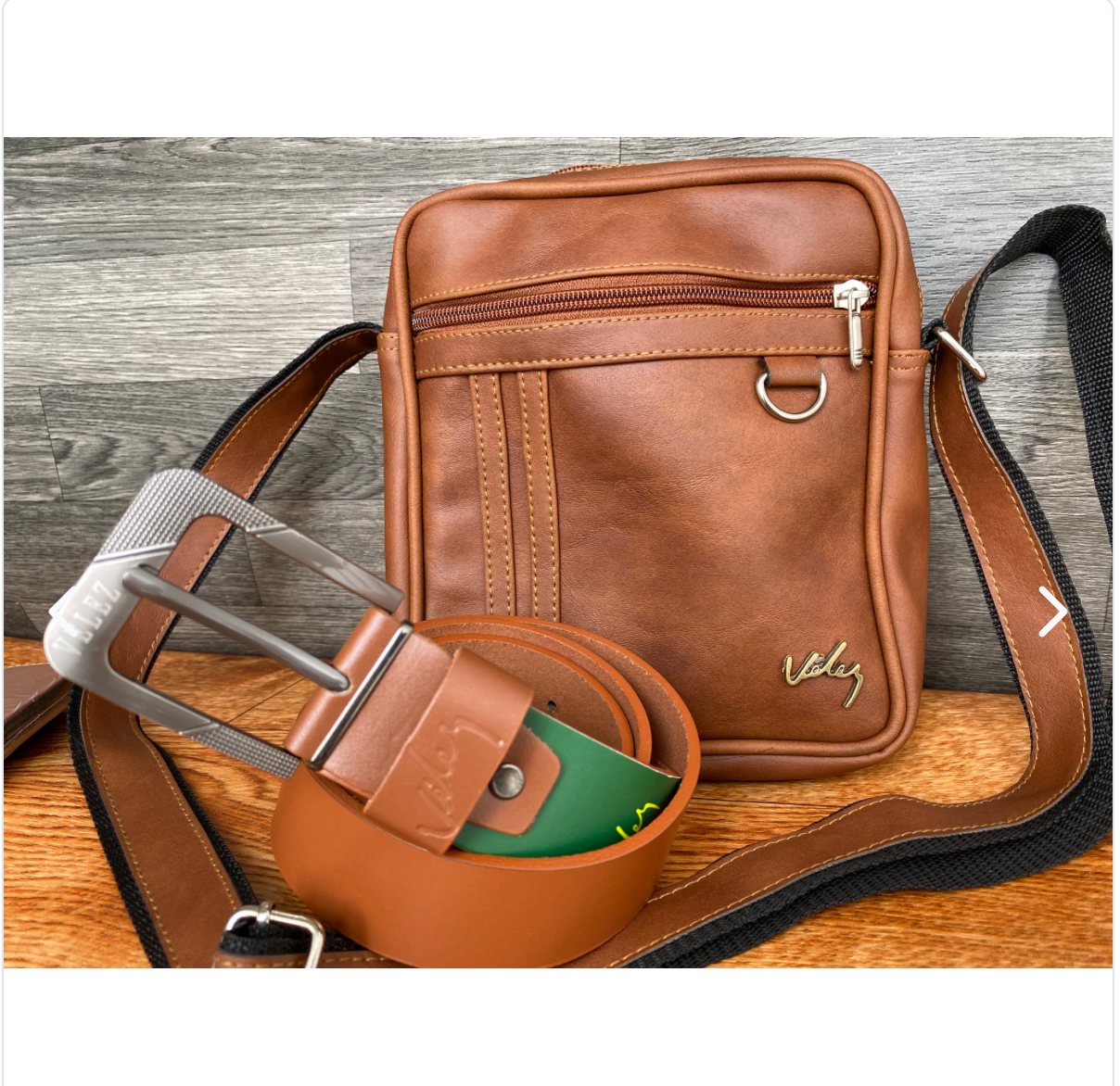 Trio  Bolso 21 cm Correa Billetera