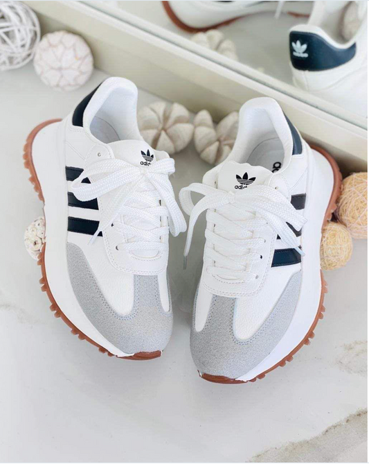 Tenis Dama Vintage Suela Goma