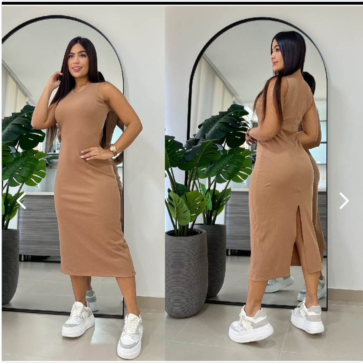 VESTIDO LARGO DAMA