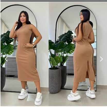 VESTIDO LARGO DAMA
