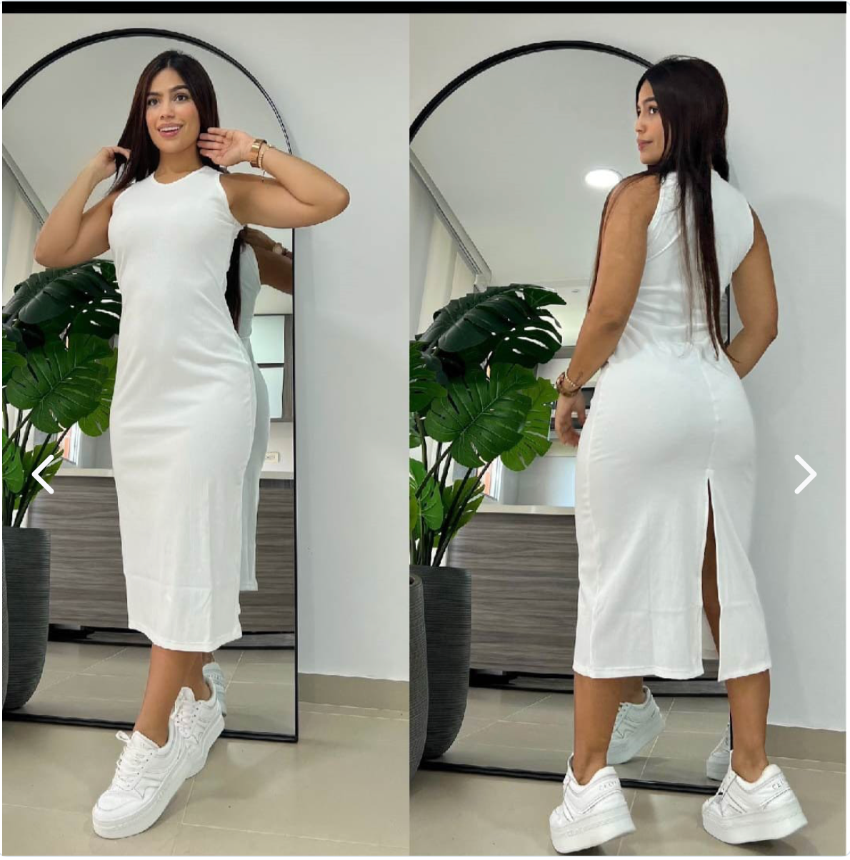 VESTIDO LARGO DAMA