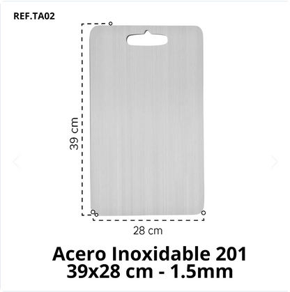 COMBO 2 TABLA ACERO 1.2 MM + AFILADOR