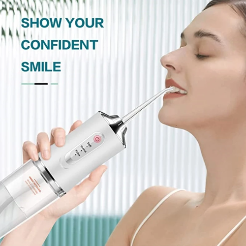 Irrigador Bucal Portátil Limpieza Dental